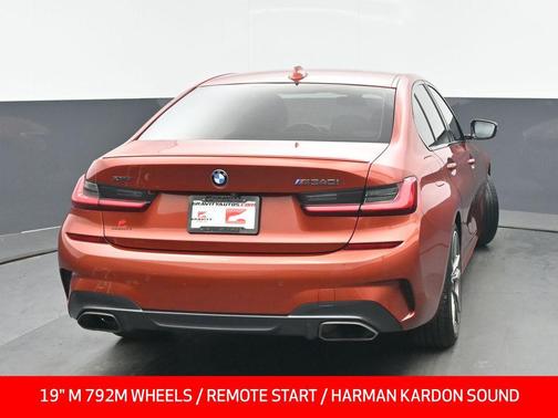 Sunset Orange Metallic 2021 BMW M340 M340i xDrive Sedan