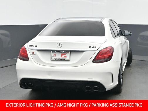 Polar White 2019 Mercedes-Benz AMG C 43 4MATIC