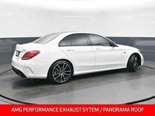 Polar White 2019 Mercedes-Benz AMG C 43 4MATIC