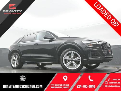 Black Metallic 2022 Audi Q8 55 Premium Plus