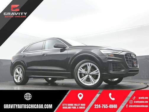 Black Metallic 2022 Audi Q8 55 Premium Plus