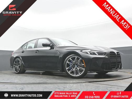 Black Sapphire Metallic 2025 BMW M3 Base