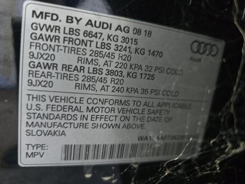 2019 Audi Q7 55 Premium Plus