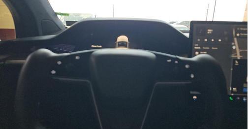 Solid Black 2022 Tesla Model X Dual Motor All-Wheel Drive