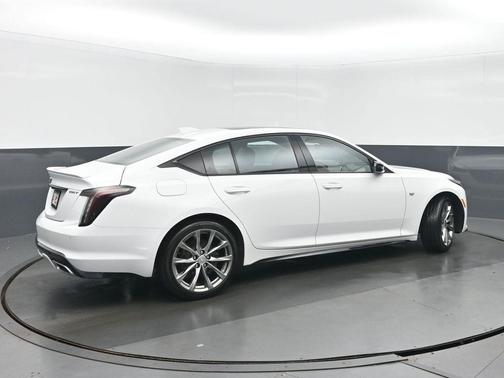 White 2023 Cadillac CT5 Sport