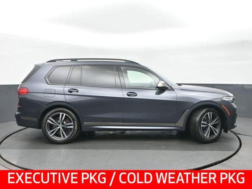Arctic Gray Metallic 2020 BMW X7 M50i