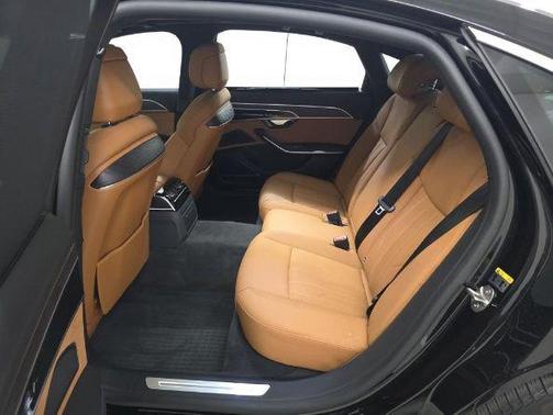Mythos Black Metallic 2023 Audi A8 L 55 TFSI quattro Tiptronic