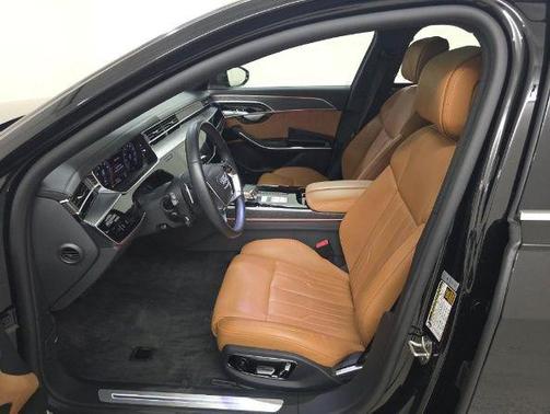 Mythos Black Metallic 2023 Audi A8 L 55 TFSI quattro Tiptronic