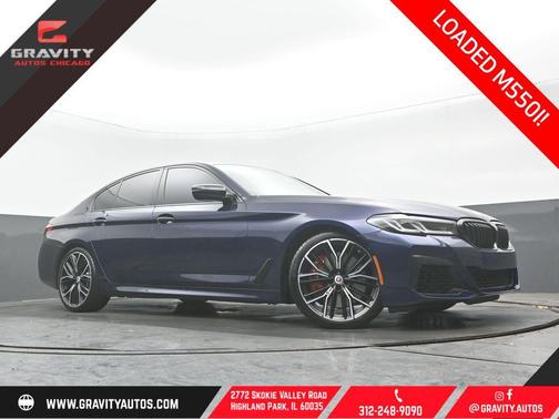 Tanzanite Blue II Metallic 2023 BMW M550 i Xdrive