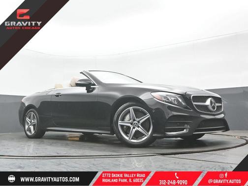 Black 2018 Mercedes-Benz E-Class 4MATIC
