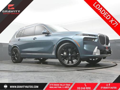Blue Ridge Mountain Metallic 2023 BMW X7 xDrive40i