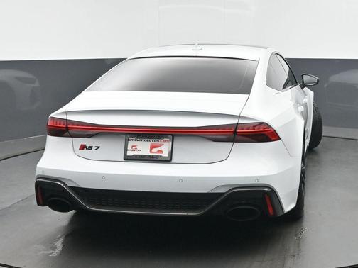 Glacier White Metallic 2022 Audi RS 7 4.0T