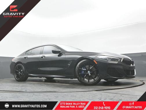 Black Sapphire Metallic 2021 BMW M850 Gran Coupe xDrive