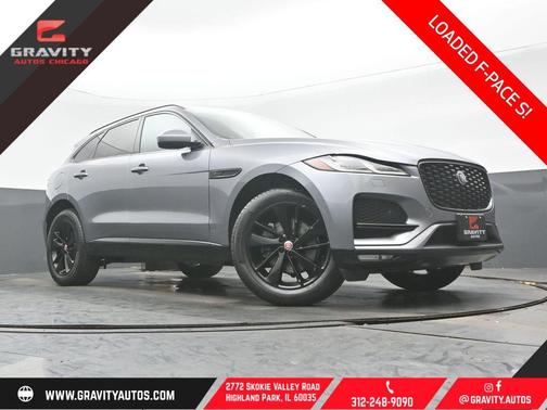 Gray 2022 Jaguar F-PACE S P250 AWD Automatic