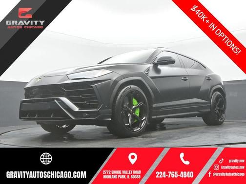 Nero Helene Metallic 2019 Lamborghini Urus Base