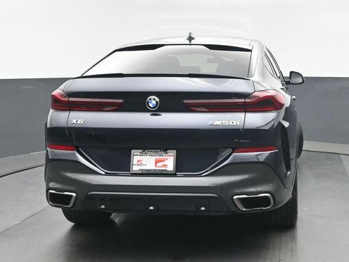 Carbon Black Metallic 2021 BMW X6 M50i