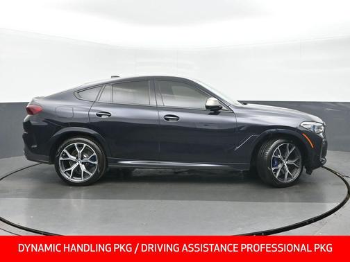 Carbon Black Metallic 2021 BMW X6 M50i