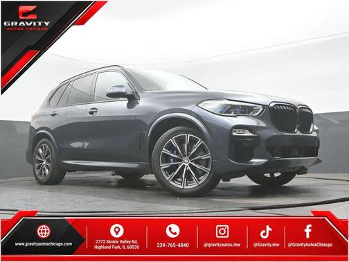 Arctic Gray Metallic 2019 BMW X5 xDrive50i