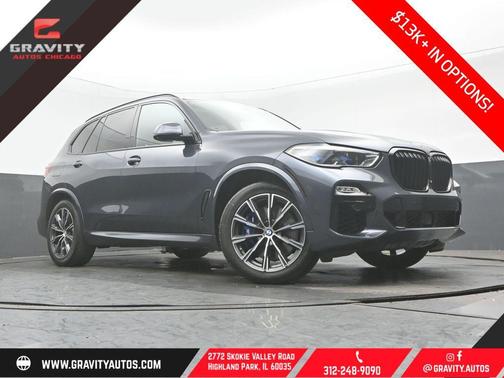 Arctic Gray Metallic 2019 BMW X5 xDrive50i
