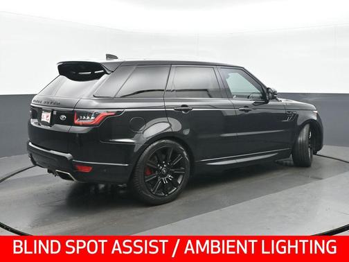 Santorini Black Metallic 2022 Land Rover Range Rover Sport HST MHEV