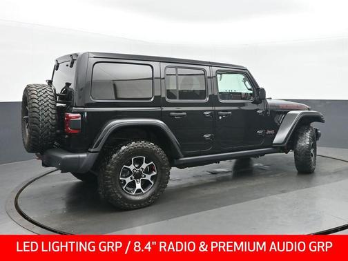 Black Clearcoat 2021 Jeep Wrangler Unlimited Rubicon