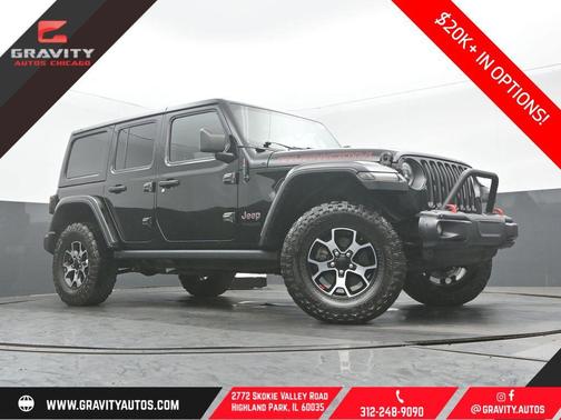 Black Clearcoat 2021 Jeep Wrangler Unlimited Rubicon