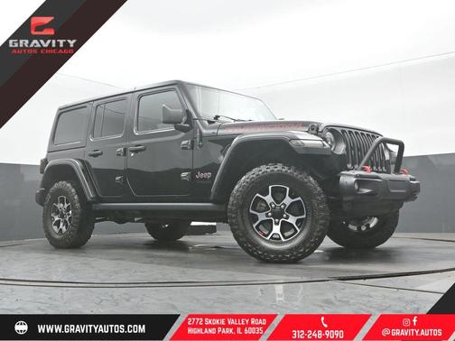 Black Clearcoat 2021 Jeep Wrangler Unlimited Rubicon