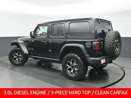 Black Clearcoat 2021 Jeep Wrangler Unlimited Rubicon