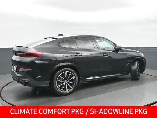 Black Sapphire Metallic 2023 BMW X6 M50i