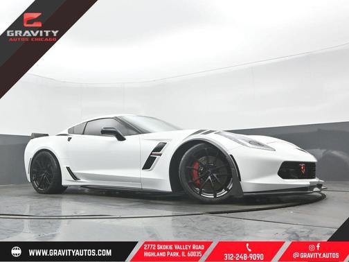 Arctic White 2019 Chevrolet Corvette Grand Sport
