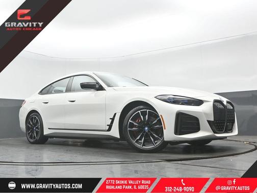 Alpine White 2023 BMW i4 Gran Coupe M50