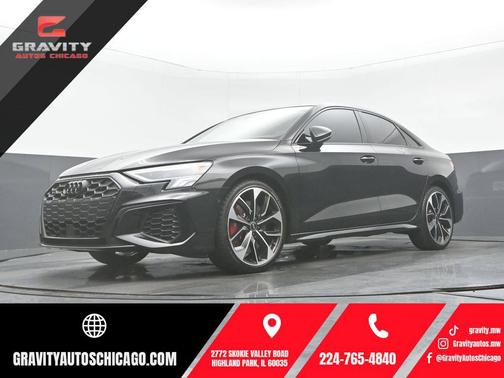 Mythos Black Metallic 2023 Audi S3 Premium Plus TFSI quattro S tronic