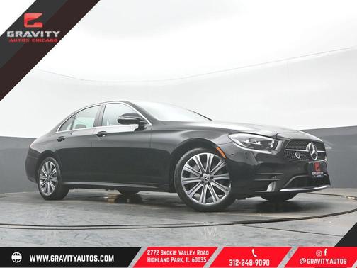 Black 2023 Mercedes-Benz E-Class 4MATIC
