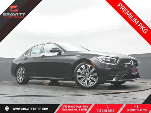 Black 2023 Mercedes-Benz E-Class 4MATIC