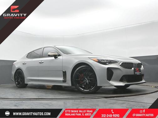 Ceramic Silver 2022 Kia Stinger GT-Line