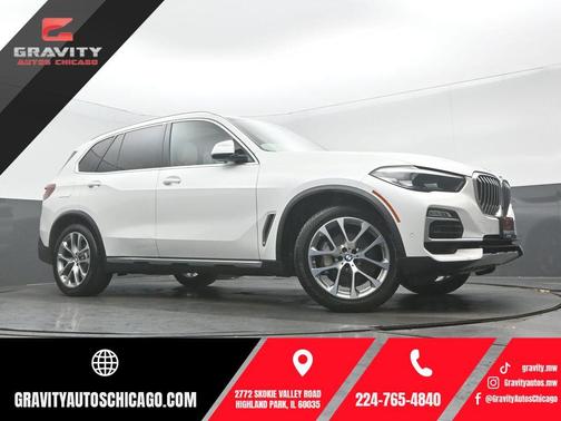 Mineral White Metallic 2019 BMW X5 xDrive40i