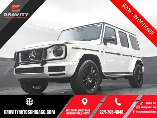 White 2022 Mercedes-Benz G-Class 4MATIC