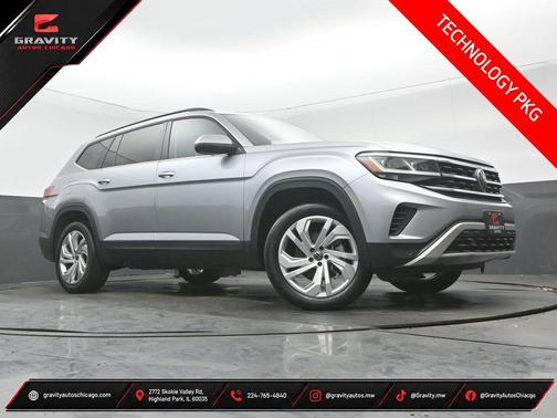 Pyrite Silver Metallic 2023 Volkswagen Atlas 3.6L SE w/Technology