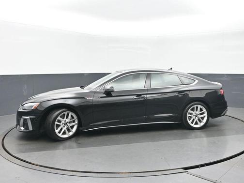 Mythos Black Metallic 2023 Audi A5 Sportback 45 S Line Premium Plus