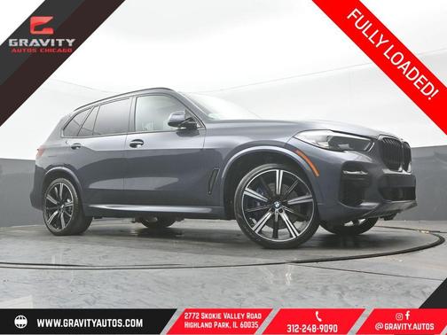 Arctic Grey Metallic 2022 BMW X5 M50i