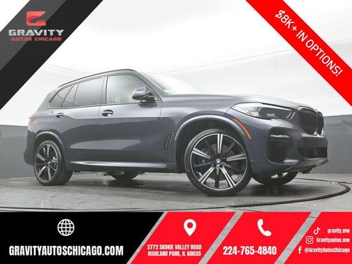 Arctic Grey Metallic 2022 BMW X5 M50i
