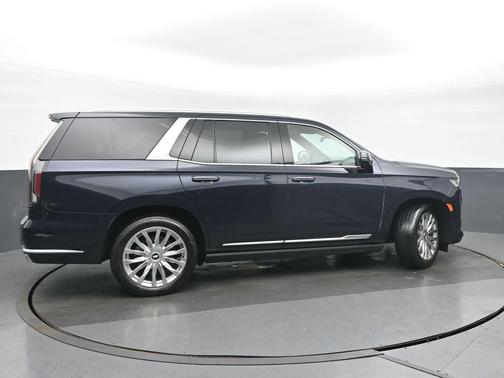 Dark Moon Blue Metallic 2021 Cadillac Escalade Premium Luxury