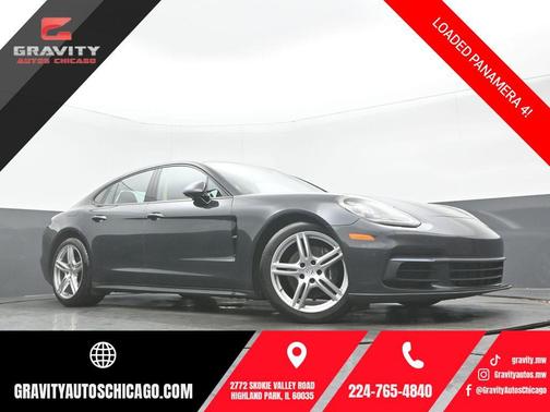 Volcano Grey Metallic 2018 Porsche Panamera 4