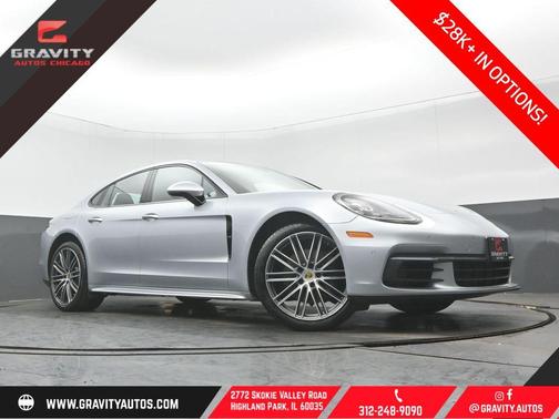 Rhodium Silver Metallic 2017 Porsche Panamera 4S