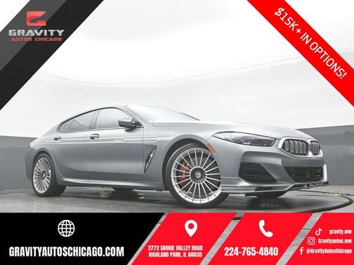 Frozen Pure Grey Metallic 2023 BMW ALPINA B8 Gran Coupe xDrive