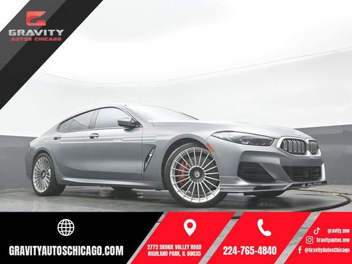 Frozen Pure Grey Metallic 2023 BMW ALPINA B8 Gran Coupe xDrive