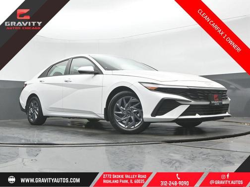 Serenity White 2024 Hyundai ELANTRA SEL