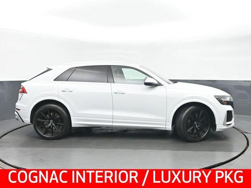 Glacier White Metallic 2021 Audi RS Q8 4.0T