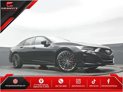 Majestic Black Pearl 2023 Acura TLX Type S