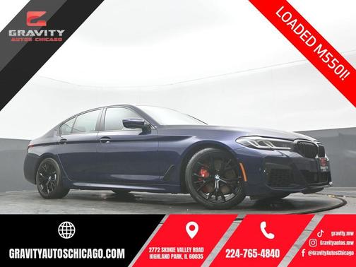 Tanzanite Blue II Metallic 2023 BMW M550 i Xdrive